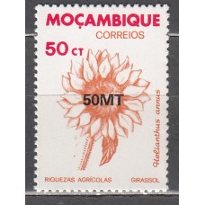 Mozambique Correo Yvert 1235 ** Mnh Flores