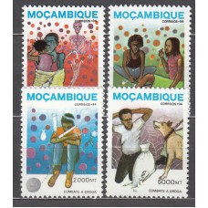Mozambique Correo Yvert 1280/83 ** Mnh Lucha contra la droga