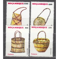 Mozambique Correo Yvert 1285/88 ** Mnh Cestos