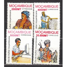 Mozambique Correo Yvert 1370B/E ** Mnh Dia de la Mujer