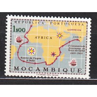 Mozambique Correo Yvert 549 ** Mnh Mapa