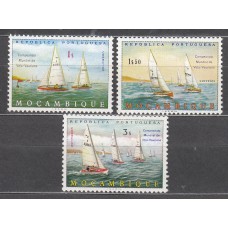 Mozambique Correo Yvert 565/67 ** Mnh Barcos