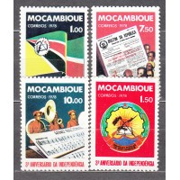 Mozambique Correo Yvert 658/61 ** Mnh 