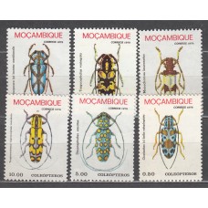 Mozambique Correo Yvert 638/43 ** Mnh Fauna - Insectos