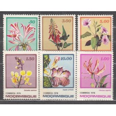 Mozambique Correo Yvert 651/56 ** Mnh Flores