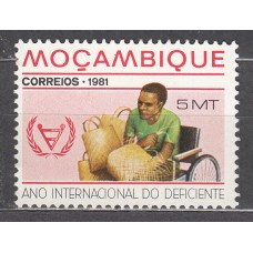 Mozambique Correo Yvert 801 ** Mnh Descapacitados