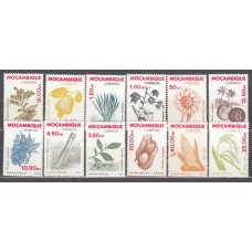 Mozambique Correo Yvert 808/19 ** Mnh Plantas