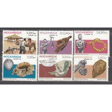 Mozambique Correo Yvert 826/31 ** Mnh Arqueologia