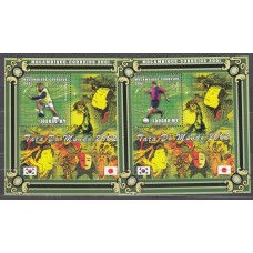 Mozambique - Hojas Yvert 68/69 ** Mnh Fútbol