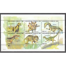 Mozambique Correo Yvert 1401A/F ** Mnh Fauna Prehistorica