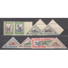 Mozambique Compañia Correo Yvert 178+182/87+189+193 **  Mnh Completo Fauna