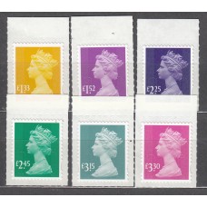 Gran Bretaña - Correo 2015 Yvert 4127/32 ** Mnh Definitivos Reina Isabel II
