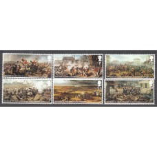 Gran Bretaña - Correo 2015 Yvert 4170/75 ** Mnh Batalla de Waterloo