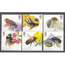 Gran Bretaña - Correo 2015 Yvert 4186/91 ** Mnh Fauna Abejas Insectos