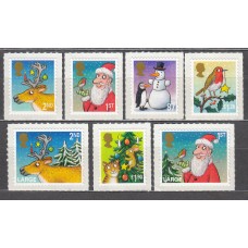 Gran Bretaña - Correo 2012 Yvert 3773/79 ** Mnh Navidad