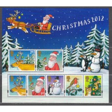 Gran Bretaña - Correo 2012 Yvert 3766/72 ** Mnh Navidad