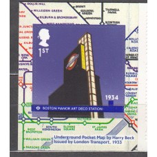 Gran Bretaña - Correo 2013 Yvert 3795 ** Mnh Metro de Londres