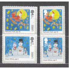 Gran Bretaña Correo 2017 Yvert 4533/36 ** Mnh Navidad