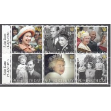Gran Bretaña - Correo 2016 Yvert 4285/4290 ** Mnh Reina Isabel II