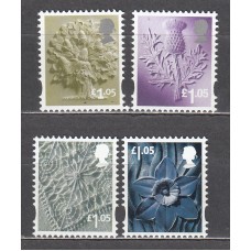 Gran Bretaña - Correo 2016 Yvert 4274B/E ** Mnh Emisiones Regionales