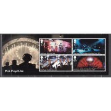 Gran Bretaña - Correo 2016 Yvert 4321/24 ** Mnh Gigantes de la Música Pink Floyd