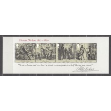 Gran Bretaña - Correo 2012 Yvert 3679/82 ** Mnh Charles Dickens