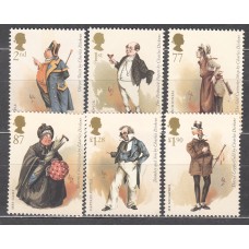 Gran Bretaña - Correo 2012 Yvert 3673/78 ** Mnh Personajes