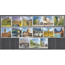 Gran Bretaña - Correo 2012 Yvert 3629/41 ** Mnh Turismo