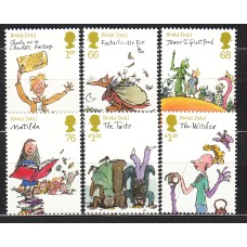 Gran Bretaña - Correo 2012 Yvert 3578/83 ** Mnh Roald Dahl