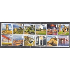 Gran Bretaña - Correo 2011 Yvert 3546/3557 ** Mnh