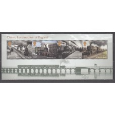 Gran Bretaña - Correo 2011 Yvert 3427/30 ** Mnh Trenes