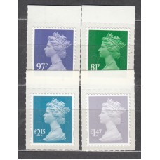 Gran Bretaña - Correo 2014 Yvert 3986/89 ** Mnh Basica Isabel II