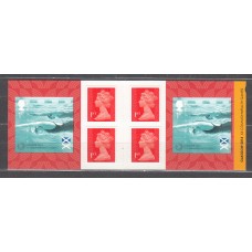 Gran Bretaña - Correo 2014 Yvert 4033 Carnet ** Mnh Deportes Natación