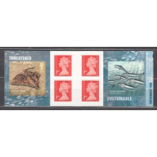 Gran Bretaña - Correo 2014 Yvert 4042 Carnet ** Mnh Fauna Marina Peces