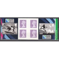 Gran Bretaña - Correo 2015 Yvert 4211 Carnet ** Mnh Deportes Rugby