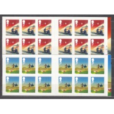 Gran Bretaña - Correo 2015 Yvert 4233/4 Carnet ** Mnh Navidad 