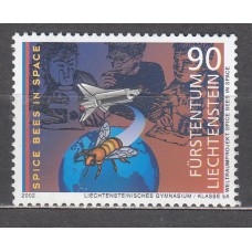 Liechtenstein - Correo 2002 Yvert 1232 ** Mnh Abejas en el espacio - Fauna