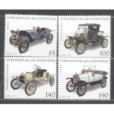 Liechtenstein Correo 2012 Yvert 1580/83 ** Mnh Coches Antiguos