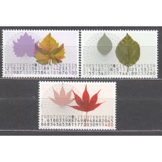 Liechtenstein Correo 2013 Yvert 1603/5 ** Mnh Flora las Matematicas