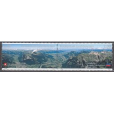 Liechtenstein Correo 2013 Yvert 1608/9 ** Mnh Acuerdo Aduanero entre Suiza y Liechtenstein