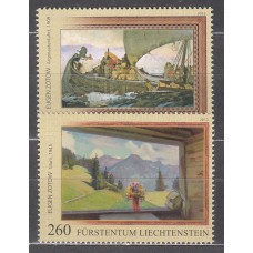 Liechtenstein Correo 2013 Yvert 1627/28 ** Mnh Pinturas