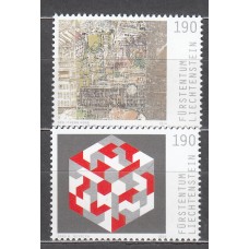 Liechtenstein - Correo 2014 Yvert 1670/71 ** Mnh Arte