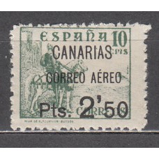 Canarias Correo 1937 Edifil 27 * Mh