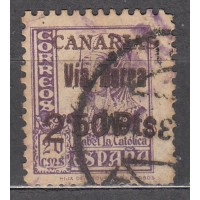 Canarias Correo 1938 Edifil 47 usado