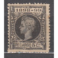 España Reinado Alfonso XIII 1898 Edifil 240 * Mh