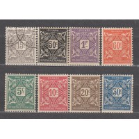 Guinea Francesa - Tasa Yvert 16/23 */usado  Mh 18 usado
