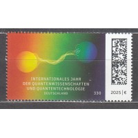 Alemania Federal Correo 2025 ** Mnh Internet