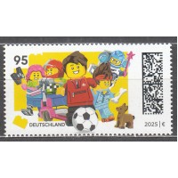 Alemania Federal Correo 2025 ** Mnh dia Internacional Play Lego