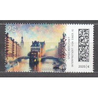 Alemania Federal Correo 2025 ** Mnh Hamburgo