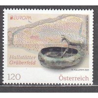 Austria Correo 2025 ** Mnh Europa - Arqueologia
